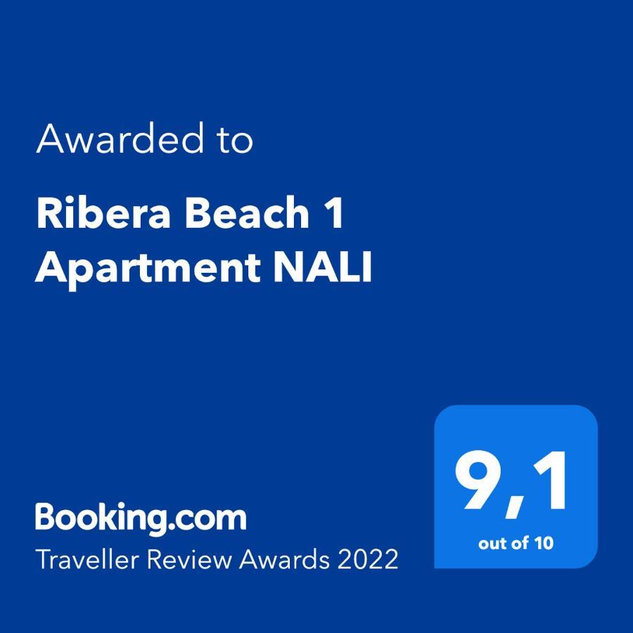 Ribera Beach 1 Apartment NALI Mar de Cristal Bagian luar foto